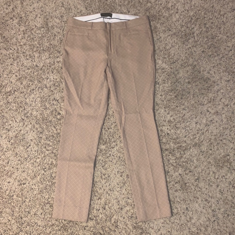 Banana Republic SZ 2 khaki and cream work slacks